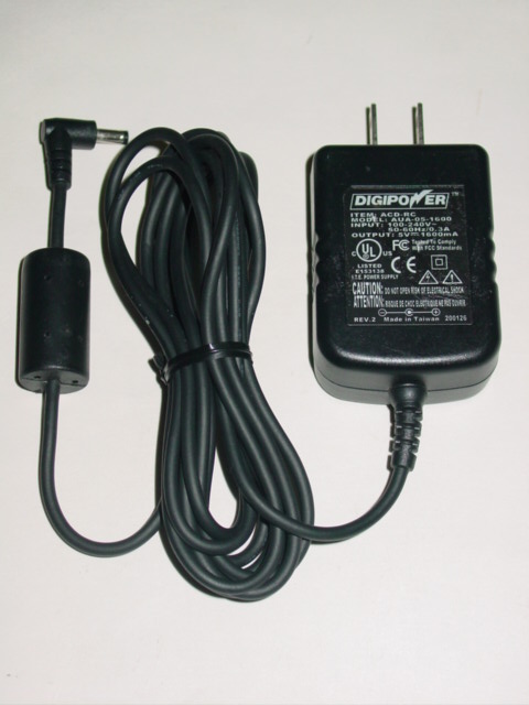 NEW Digipower AUA-05-1600 AC Adapter 5V 1600mA AUA051600 - Click Image to Close